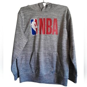 NBA Boy's Gray Hoodie Jacket